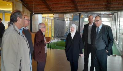 الحريري تلتقي مسؤولي 