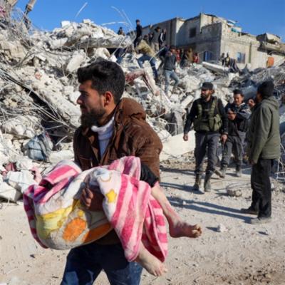 اللبنانيون يسبقون دولتهم ل«إغاثة سوريا»..وواشنطن تعلّق «العقوبات»على دمشق مؤقتاً