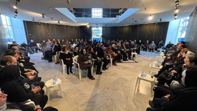 اختتام التعازي بالراحل الدكتور عصمت القواص