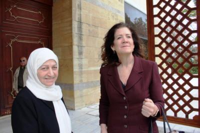 بهية الحريري تلتقي السفيرة الأميركية دوروثي شي