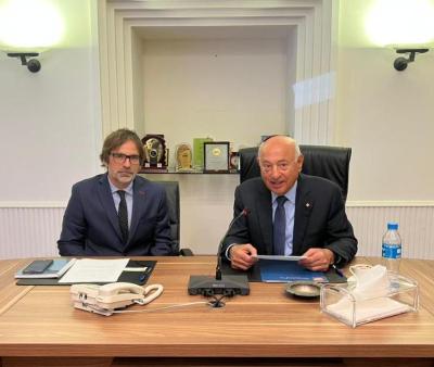 صالح : للبحث في إمكانية زيادة حجم التبادل التجاري وفرص الاستثمار بين لبنان واسبانيا