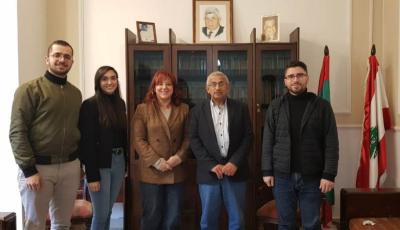 سعد يشدد على قدسية حرية الإعلام و ضرورة اقرار قوانين عصرية ويلتقي وفودا