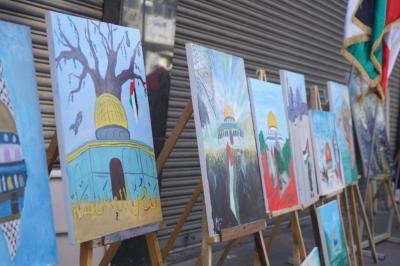 احياءً ليوم القدس: معرض رسومات فنية ولقاء علمائي وحدوي في صيدا