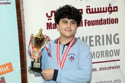 التلميذ محمد أبو زينب يفوز بالمركز الأول في بطولة مهارات مايكروسوفت2023