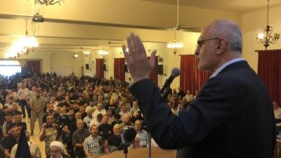 خليل : النكد السياسي لا يبني وطنا ولا يوصل بلدنا الى بر الامان.