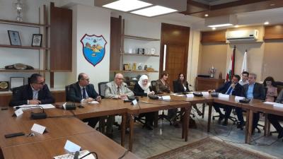 اجتماع موسع في بلدية صيدا ل