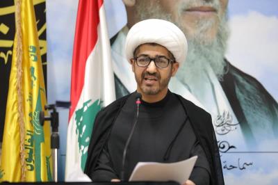 الشيخ صادق النابلسي يتقدم بكلمة شكر من المعزين بوفاة الراحل الشيخ عفيف النابلسي