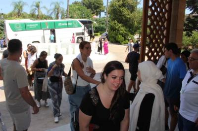 الحريري تلتقي وفدا شبابيا اغترابيا ضم 150 شاباً وشابة من 18 دولة