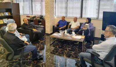 ضاهر يوضح لوفد 