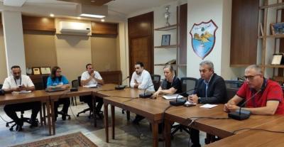 لقاء موسع في صيدا للمنظمات الإغاثية والأونروا وممثل رئاسة الحكومة للبحث بإغاثة المتضررين