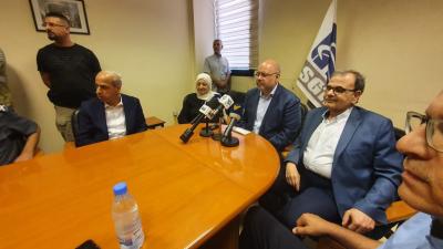 وزير الصحة من مستشفى صيدا الحكومي : سنعمل على ترميم اضرار قسم غسيل الكلى بسرعة .