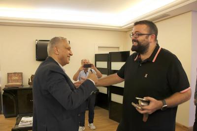 أحمد الحريري يهنىء رئيس بلدية صيدا وقادة أمنيين بتسلمهم مهامهم