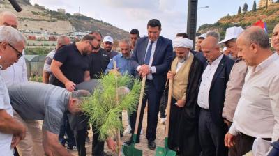 الحاج حسن في إطلاق حملة تشجير أوتوستراد الامام الصدر: للإسراع في انتخاب رئيس والتواضع من أجل الوطن