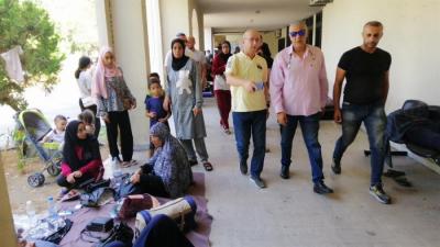 بديع : وضع النازحين من المخيم مأساوي ونناشد الهيئات الدولية والمحلية المساعدة