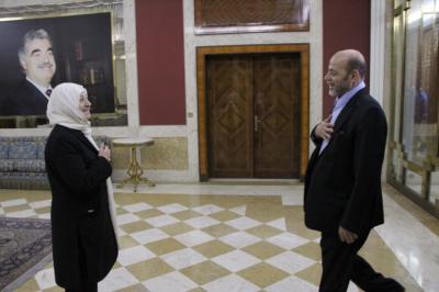 أبو مرزوق بعد لقائه الحريري : نثق بالضمانات والتعهدات بيننا وبين الرئيس بري