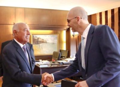 صالح يبحث  مع سفير بلغاريا في لبنان سبل تطوير التعاون بين البلدين