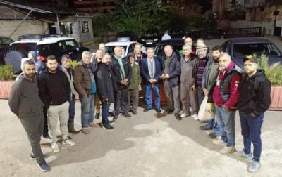 سعد يلتقي وفدا من أهالي تعمير عين الحلوة  الذين لم يحصلوا على حقوقهم بفعل اشتباكات المخيم