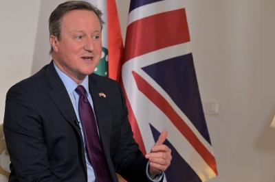 كاميرون لـ النهار: على حزب الله الابتعاد عن الحدود ..لا حل بين إسرائيل والفلسطينيين من دون دولتين لشعبين