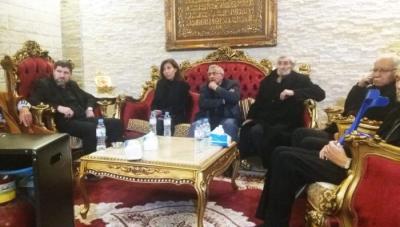 النائبان سعد وقعقور قدما واجب التعازي بشهداء آل البرجاوي