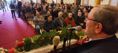 عزالدين : مستمرون بالمواجهة ولنا الشرف ..نصرة فلسطين واجب شرعي وإسلامي وأخلاقي ووطني