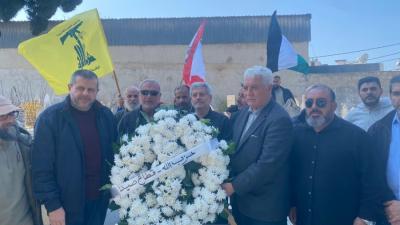 ضاهر في ذكرى استشهاد معروف سعد : روح الشهيد في غزة والضفة والقدس وهنا في الجنوب