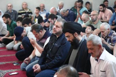 المستشار الثقافي الإيراني يزور مسجد الموصلي في صيدا