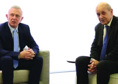 لودريان.. لا مبادرة حوارية وتشديد على عمل اللجنة الخماسية