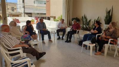 البزري يلتقي 