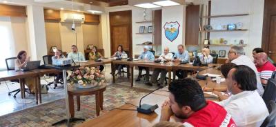 لقاء في بلدية صيدا تحضيرا لإفتتاح المعرض الثاني المهني للأطفال