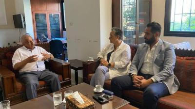 سعد يلتقي المزيد من النواب وفعاليات مدينة صيدا