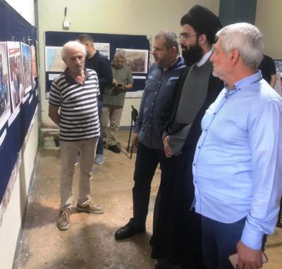 المستشار الثقافي الإيراني ووفد 