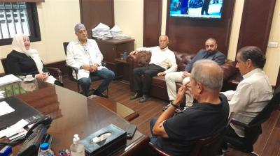 الحريري جالت على مستشفياتها متضامنةً ومنوهةً بسرعة استجابتها