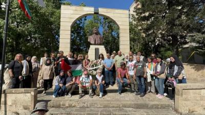 سعد خلال استقباله وفد 