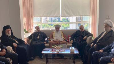 لقاء في دارة سعد يجمع نواب وفعاليات صيدا ومنطقتها :إدانة سياسة العدو لاقتلاع اللبنانيين من أرضهم