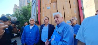 بلدية صيدا تعلن عن وصول الدفعة الأولى من المساعدات للنازحين