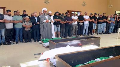 ارتفاع عدد شهداء غارة عين الدلب الى 45 شهيدا و70 جريحا