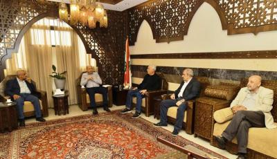 سعد يستكمل اللقاءات التشاورية مع النواب والفعاليات السياسية والمرجعيات الروحية في صيدا