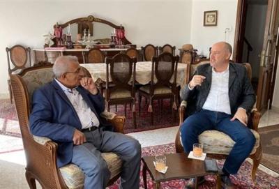 سعد يلتقي ضو للبحث بأوضاع النازحين في مراكز الإيواء والمنازل