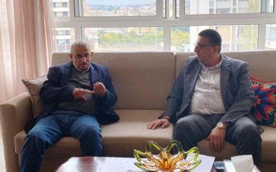 الحجار يزور صيدا ويلتقي سعد والبزري والحريري والبحث يتناول شؤوناً إجتماعية وحياتية