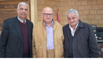 السعودي يلتقي البروفسور الكردي وعددا من الصحافيين : مرحلة العدوان الإسرائيلي كانت صعبة جدا