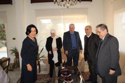 الحريري وشخصيات ووفود تقدم التهاني بالميلاد الى النائب موسى والمطرانين العمار وحداد