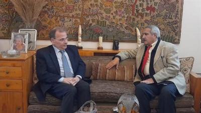 الوزير المفوض في سفارة الجزائر يزور صيدا ويلتقي البزري وسعد