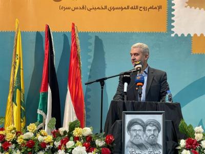 حزب الله أحيا يوم القدس العالمي باحتفال في صيدا برعاية بيرم