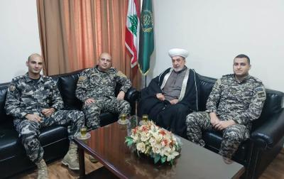 جولة لرئيس مديرية امن الدولة في الجنوب على فاعليات صيدا لمناسبة تسلمه مهامه 