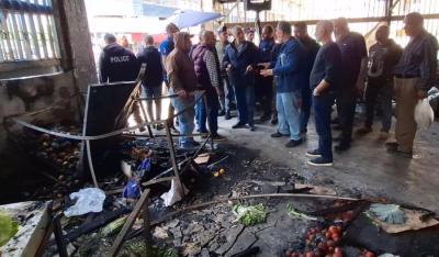 بديع : بلدية صيدا تقدمت بدعوى في حادثة حريق سوق الخضار كما احالت ملف المخالفات للقضاء