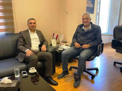 بديع يلتقي كل من رئيس فرع مخابرات الجيش اللبناني , والمدير الإقليمي لأمن الدولة في الجنوب