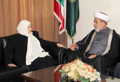 الحريري تلتقي المفتي سوسان و