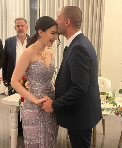 خطوبة الشاب محمود ارقدان والانسة زينب غندور