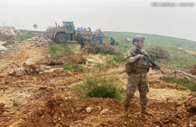 وفد أميركي يجول في جنوب لبنان ويتفقد منشأة مدمَّرة لـ«حزب الله»