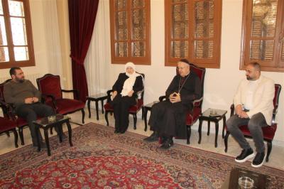 الحريري تلتقي المطارنة العمار وحداد وكفوري: لا خلاص للبنان الا بتقوية مشروع بناء الدولة